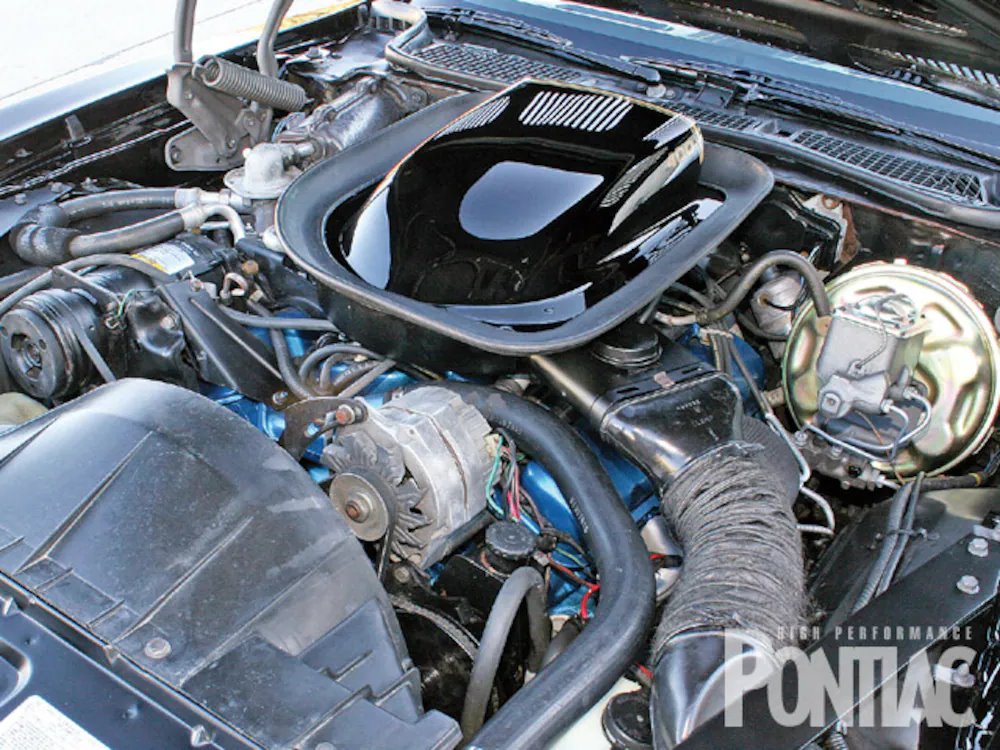 For reference - a low milage 1976 Trans Am Special Edition engine compartment